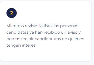 La portada de TaleCon explica que los candidatos reciben un aviso y pueden presentar su candidatura